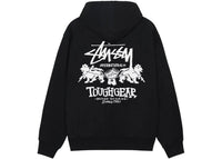 Stussy Tough Gear International Hoodie Black