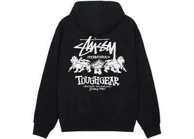 Stussy Tough Gear International Hoodie Black