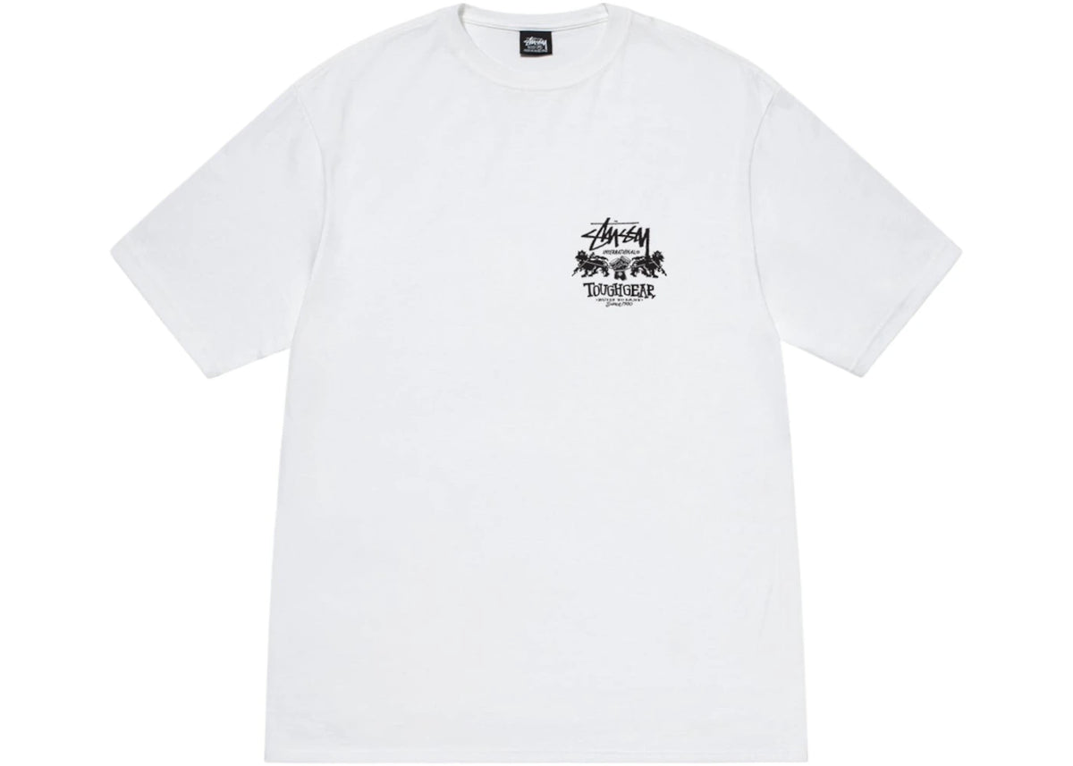 Stussy Tough Gear International Tee White - vue secondaire B