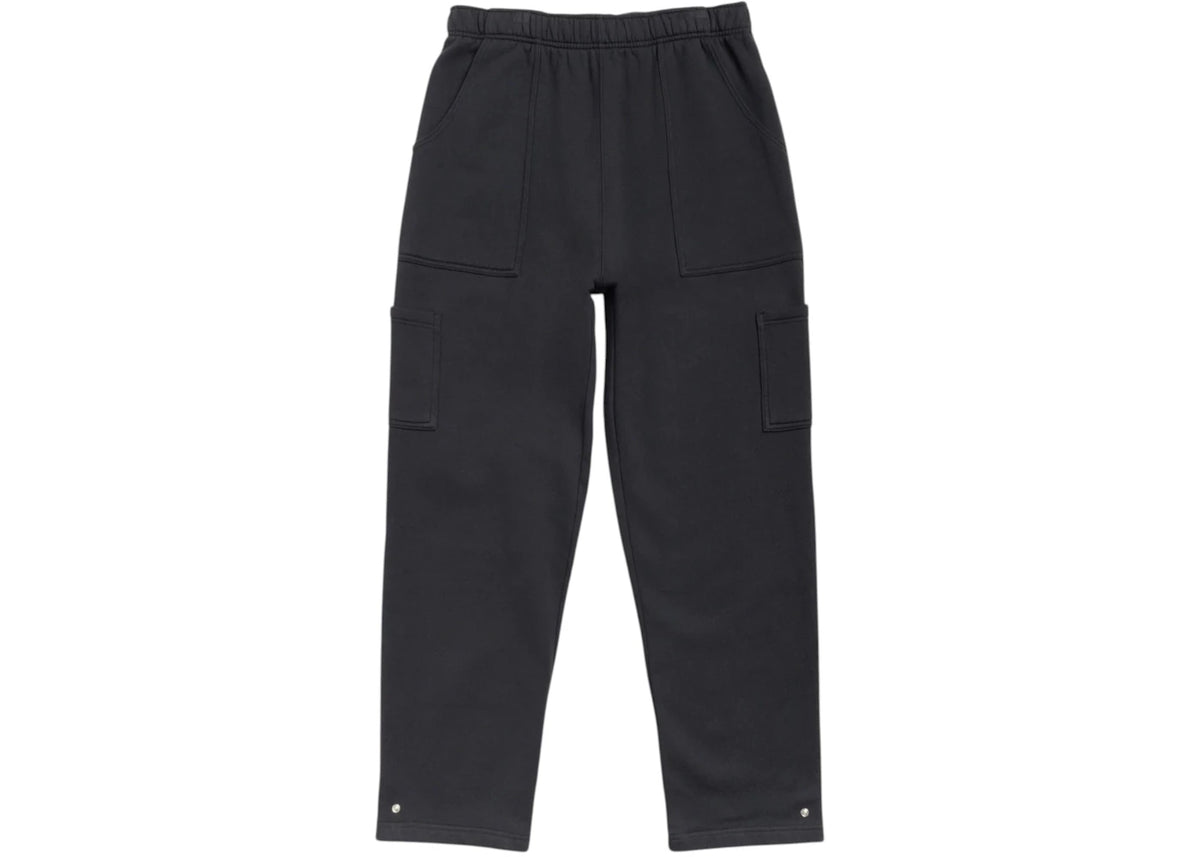 Stussy Utility Fleece Pant Black - vue 360