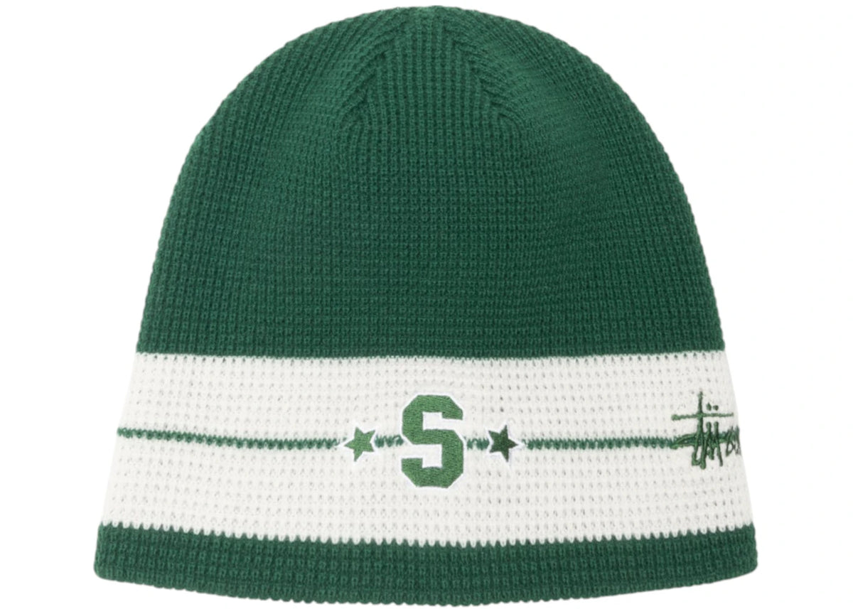 Stussy Varsity Star Stripe Skullcap Willow - vue secondaire A