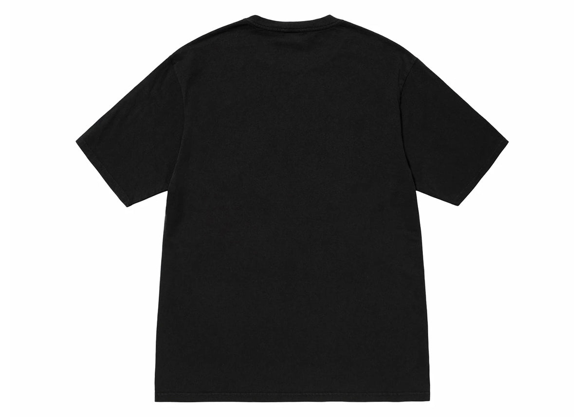 Stussy Venus Oval Pigment Dyed Tee Black - vue secondaire B