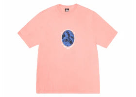 Stussy Venus Oval Pigment Dyed Tee Coral