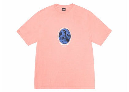 Stussy Venus Oval Pigment Dyed Tee Coral - product view 2
