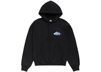 Stüssy Wave Oval Hoodie Black