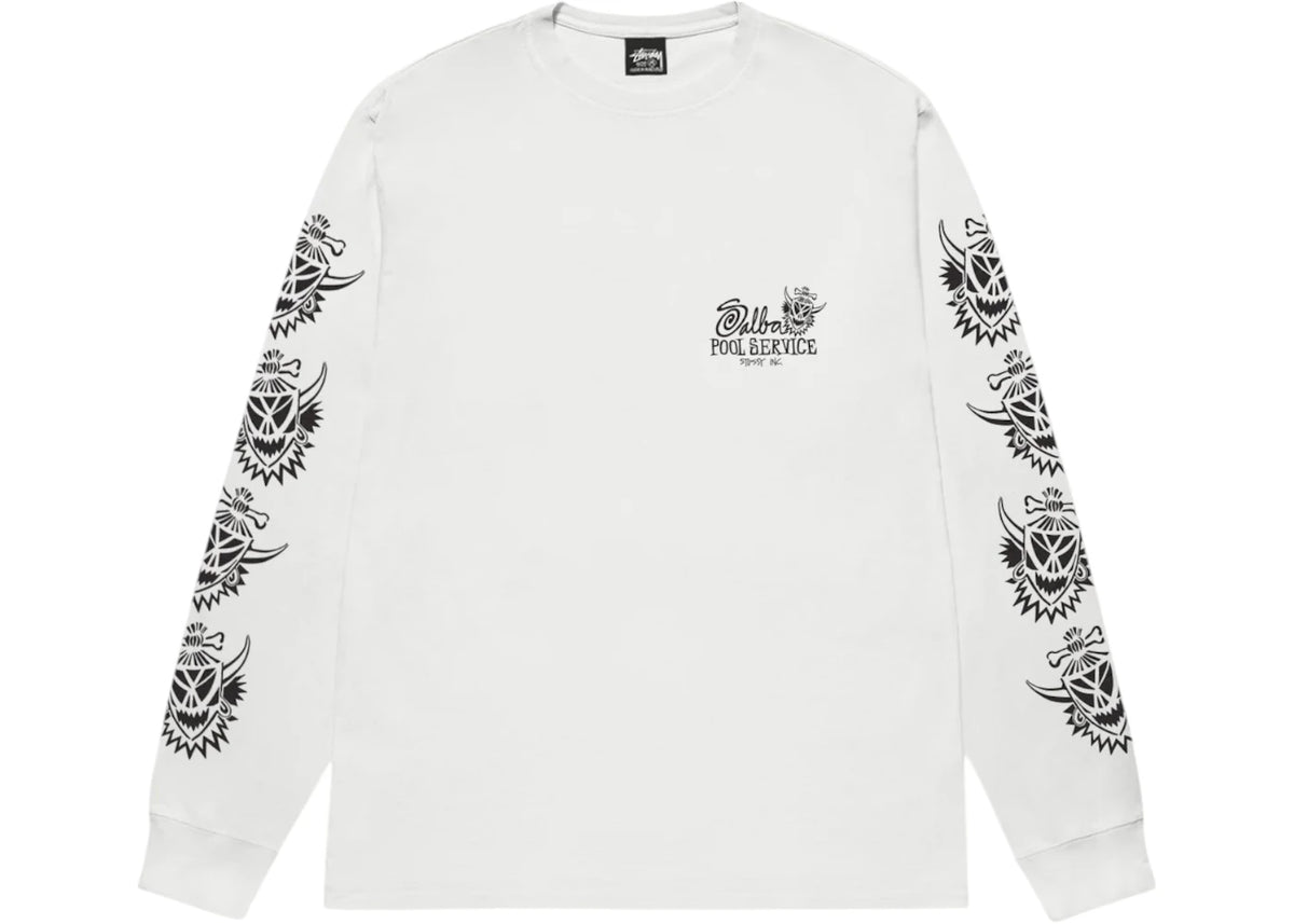 Stussy Witch Doctor Pigment Dyed L/S Tee Natural - vue secondaire A