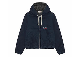 Stussy Work Insulated Canvas Jacket Navy - vue 360
