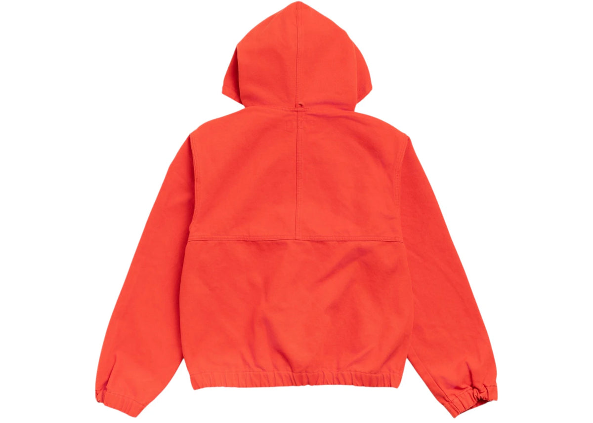 Stussy Work Unlined Canvas Jacket Red - vue secondaire B