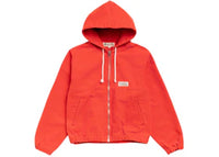 Stussy Work Unlined Canvas Jacket Red