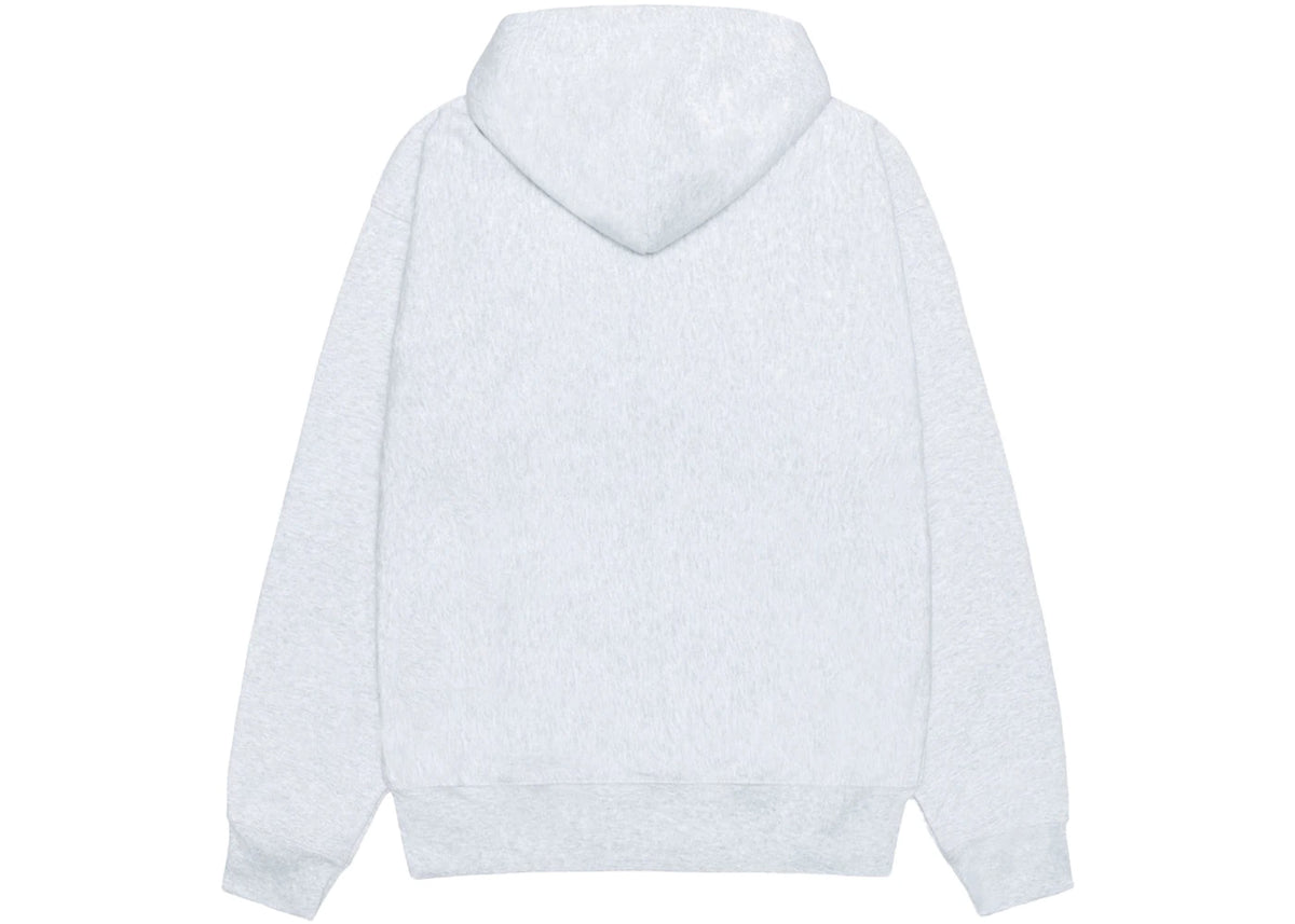 Stussy Worker Hoodie Ash Heather - vue secondaire B