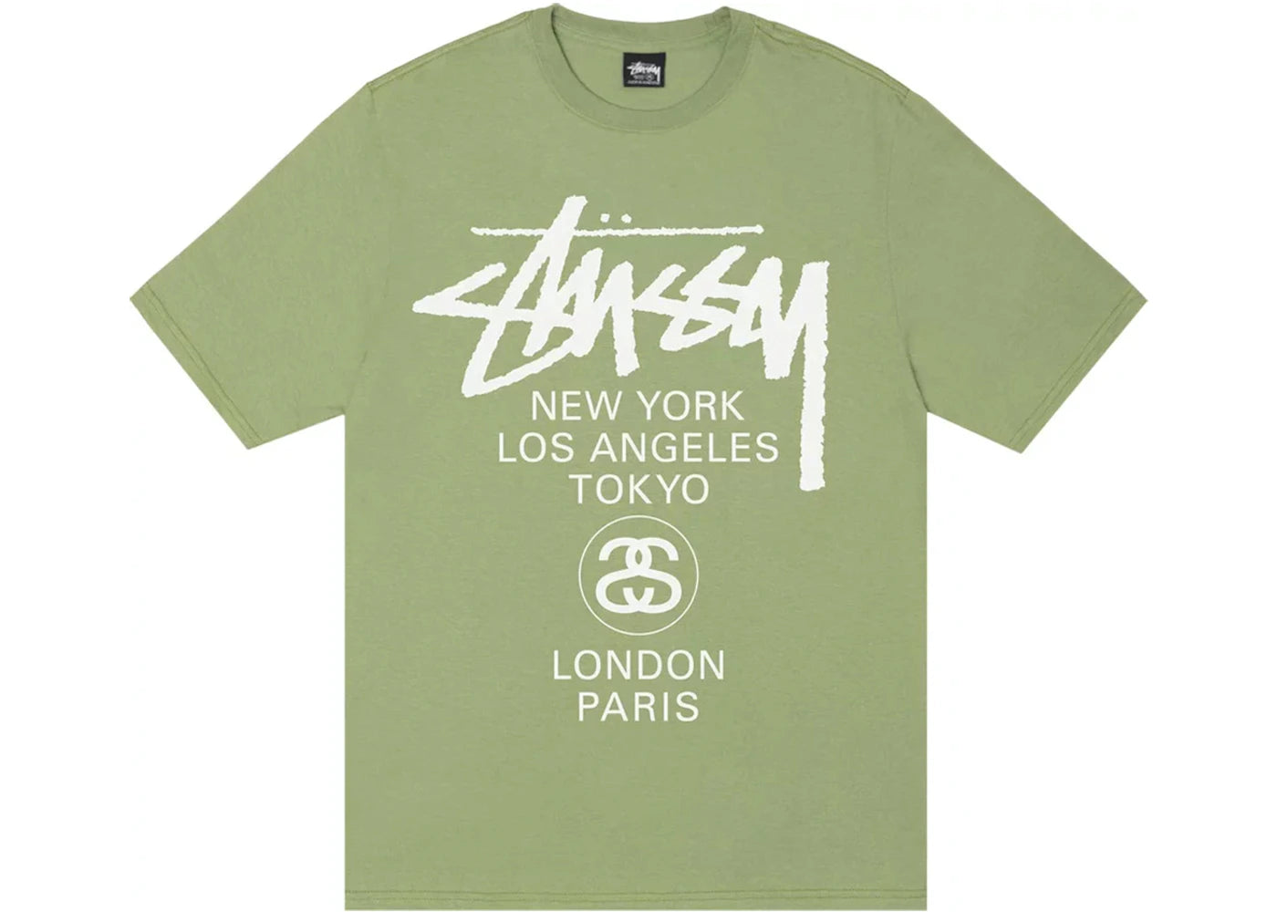 Stussy World Tour Tee Moss - vue 360