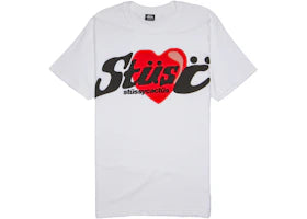 Stussy x CPFM Heart T-shirt White