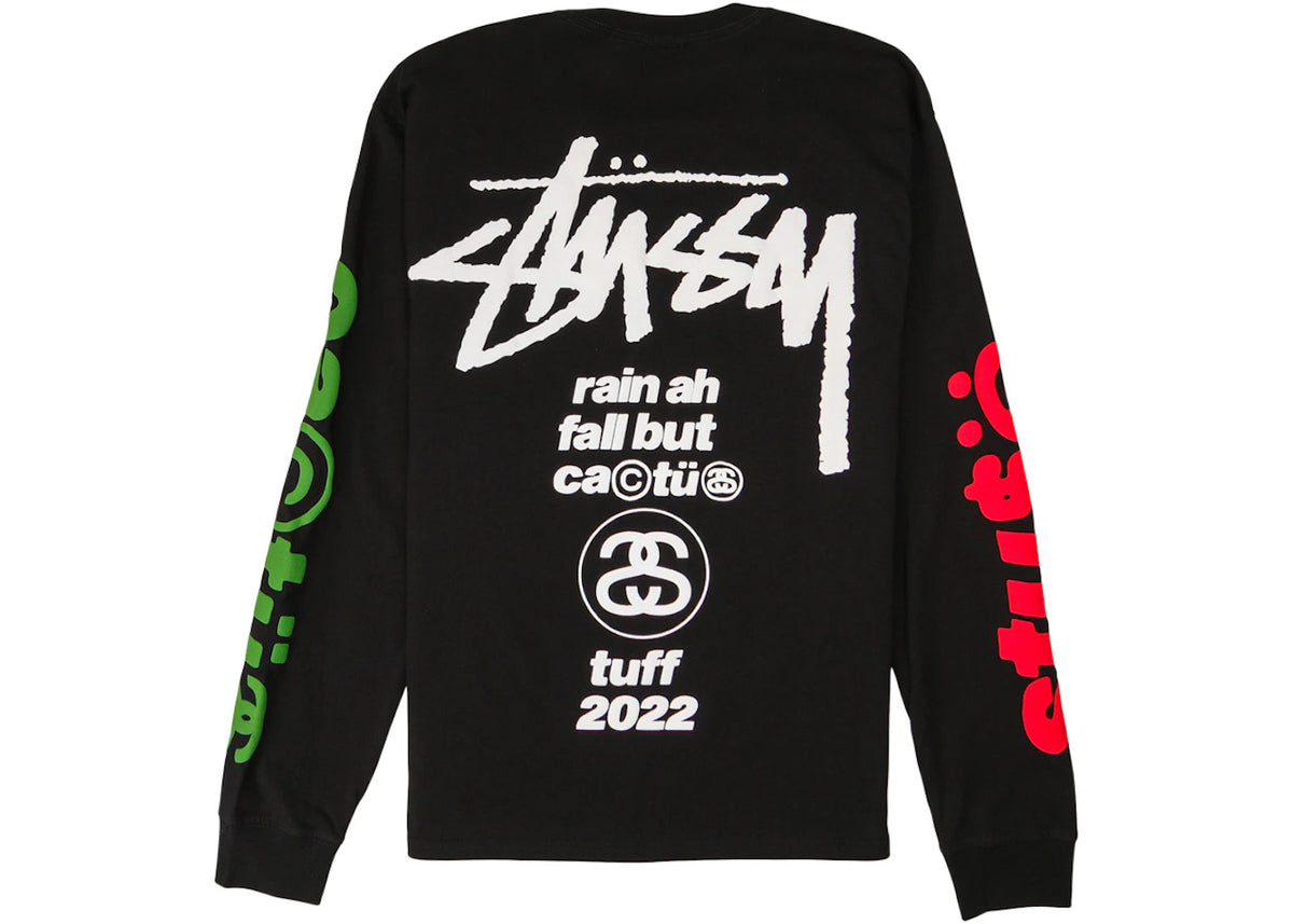 Stussy x CPFM Sport L/S T-shirt Black - vue secondaire B
