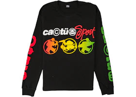 Stussy x CPFM Sport L/S T-shirt Black - vue 360