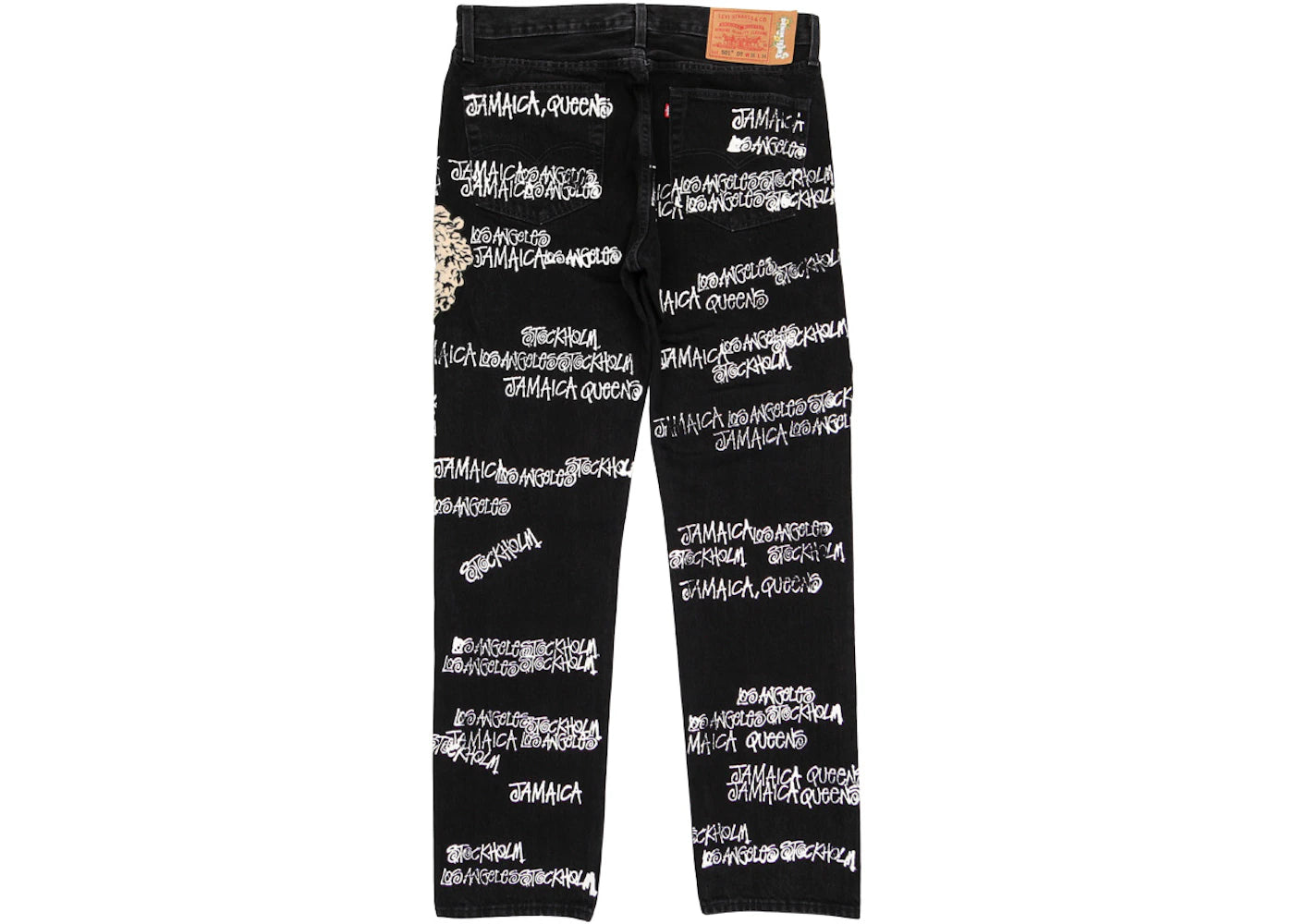 Stussy x Denim Tears x Our Legacy TTL 501 Jean Black - vue secondaire B
