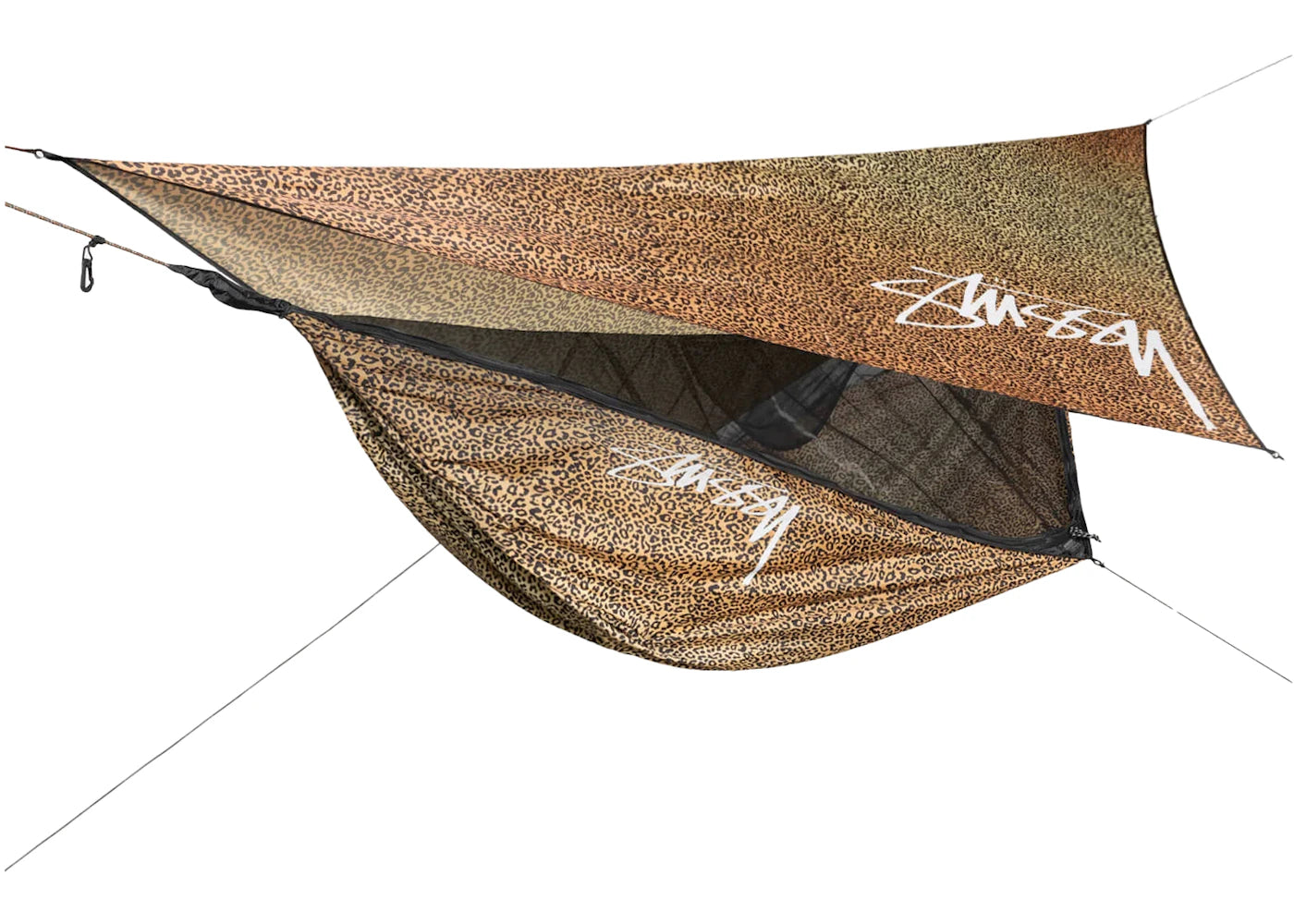 Stussy x Hennessy Expedition Zip Hammock Multicolor - vue 360