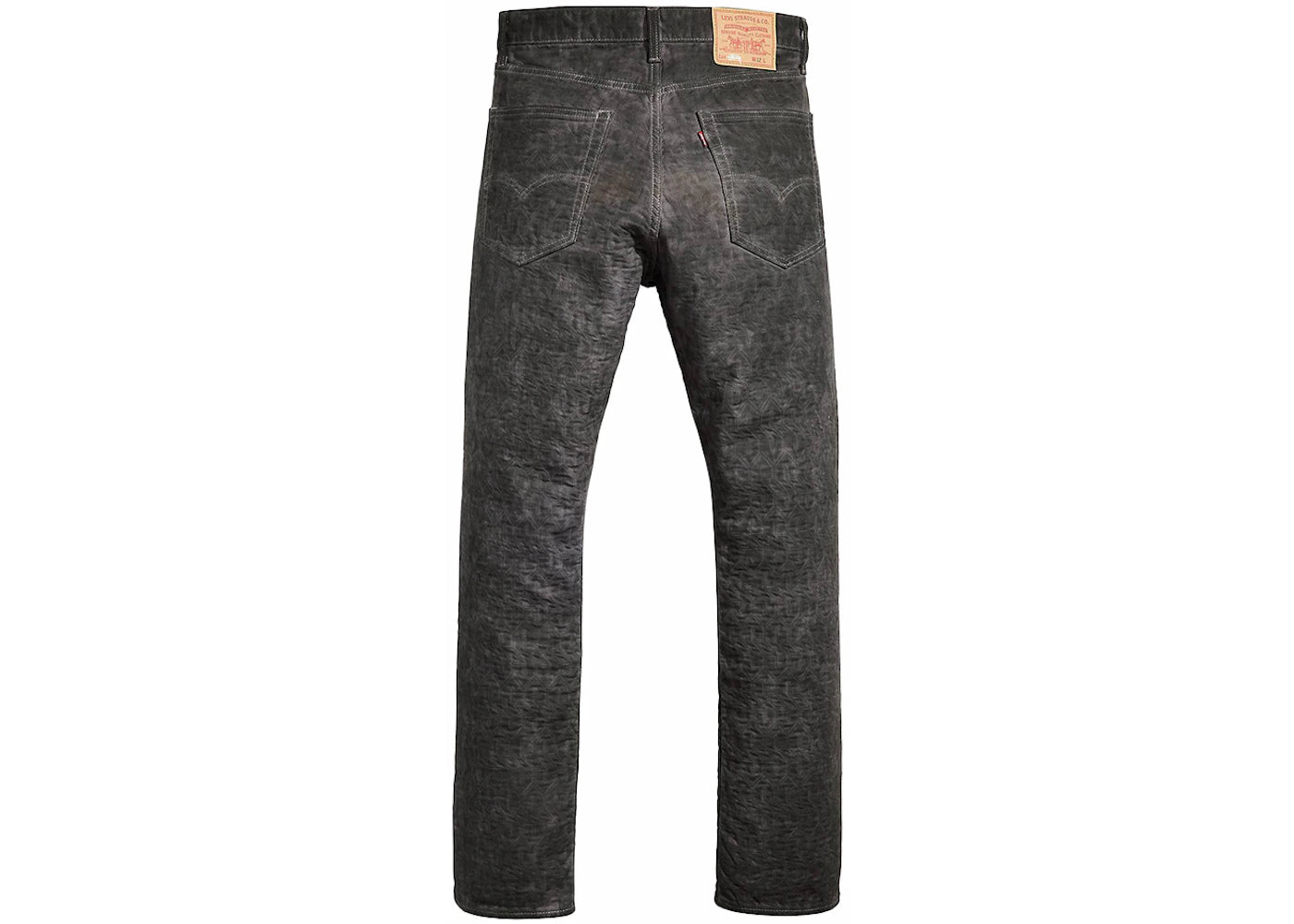 Stussy x Levi's Dyed Jacquard Jean Black - vue secondaire B