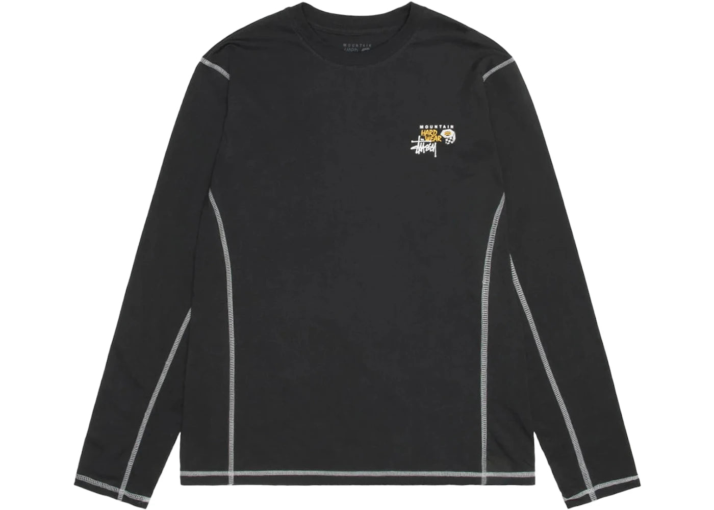 Stussy x Mountain Hardwear L/S Tee Stealth Grey - vue secondaire B