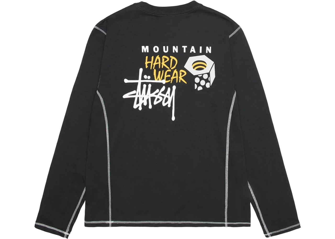 Stussy x Mountain Hardwear L/S Tee Stealth Grey - vue secondaire A