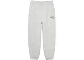 Stussy x Nike Fleece Pant (FW25) Grey Heather - vue secondaire A