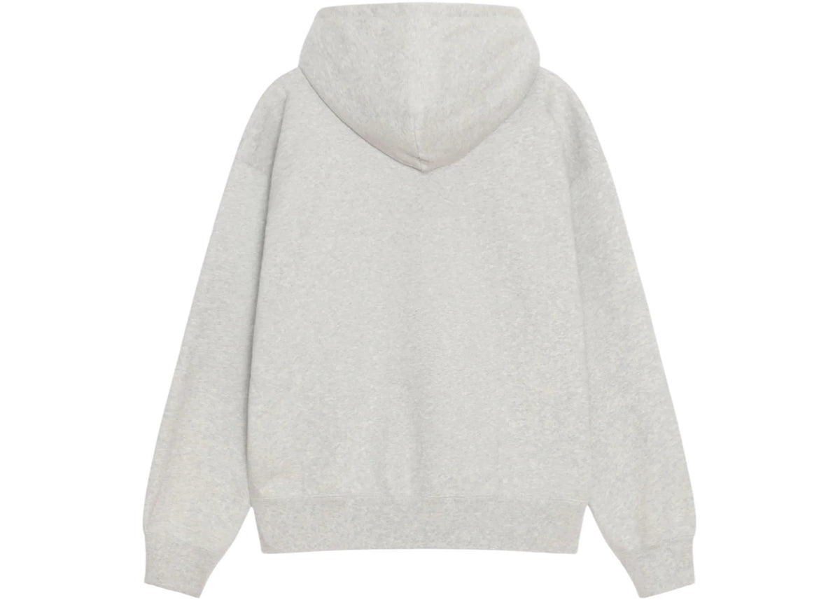 Stussy x Nike Fleece Zip Hoodie (FW25) Grey Heather (FW25) - vue secondaire A
