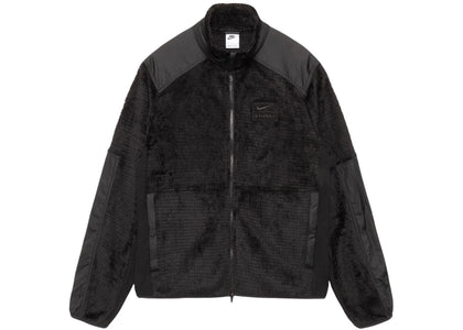 Stussy x Nike Full Zip Fleece Black - authentic Stussy product
