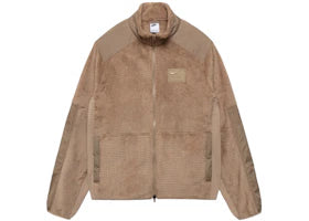 Stussy x Nike Full Zip Fleece Pine Nut - authentic Stussy product