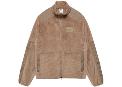 Stussy x Nike Full Zip Fleece Pine Nut - authentic Stussy product