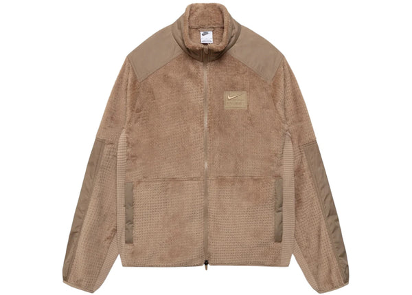 Stussy x Nike Full Zip Fleece Pine Nut