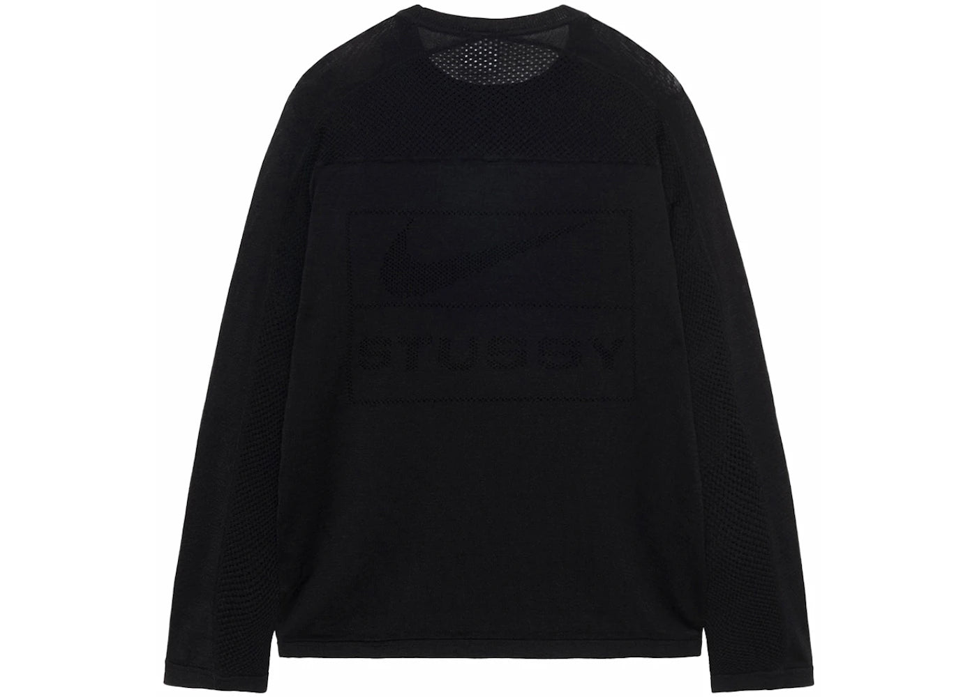 Stussy x Nike L/S Jersey Black - vue secondaire A