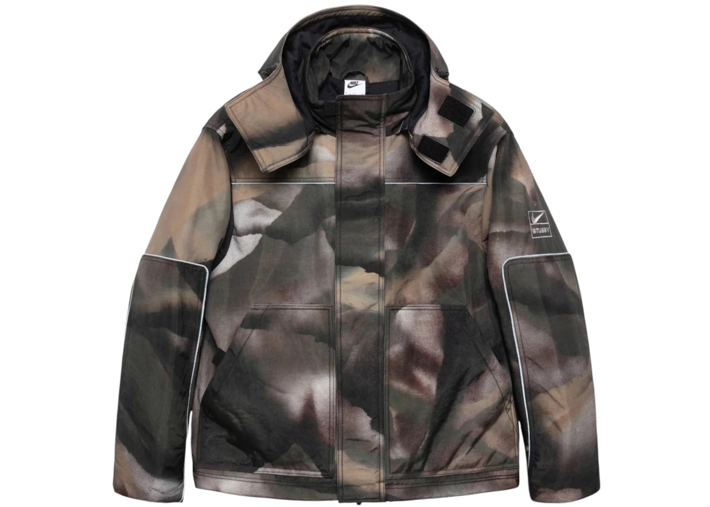 Stussy x Nike Primaloft Utility Jacket Multicolor - vue secondaire A