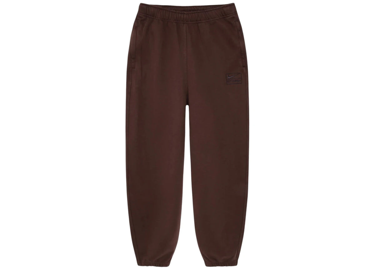 Stussy x Nike Stone Washed Fleece Pant (FW25) Dark Cinder - vue 360