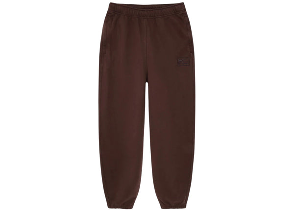 Stussy x Nike Stone Washed Fleece Pant (FW25) Dark Cinder