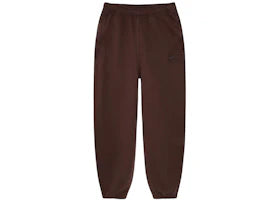 Stussy x Nike Stone Washed Fleece Pant (FW25) Dark Cinder - authentic Stussy product