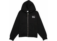 Stussy x Nike Stone Washed Fleece Zip Hoodie (Asia Sizing) Black