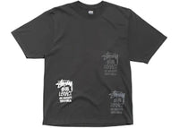 Stussy x Our Legacy Stamp Pigment Dyed Tee Faded Black