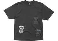 Stussy x Our Legacy Stamp Pigment Dyed Tee Faded Black