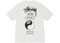 Stussy x Our Legacy Work Shop 8 Ball Yin Yang Pigment Dyed Tee Natural