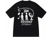 Stussy x Patta Sound Connection Tee Black