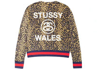 Stussy x Wales Bonner Leopard Sweater Golden