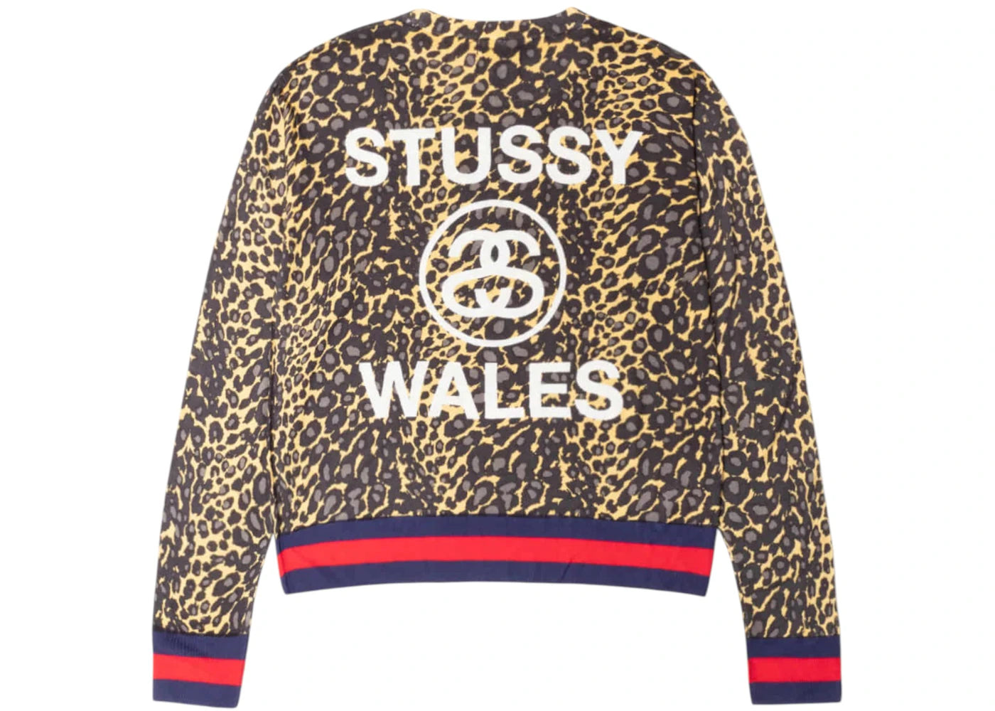 Stussy x Wales Bonner Leopard Sweater Golden - vue secondaire A