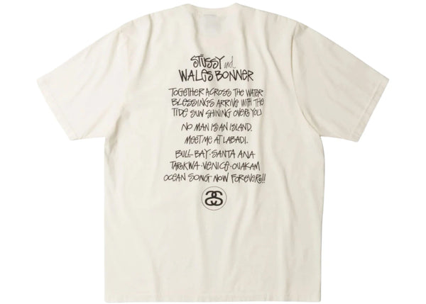 Stussy x Wales Bonner Ocean Song Tee Ivory
