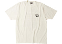 Stussy x Wales Bonner Ocean Song T-Shirt Elfenbein