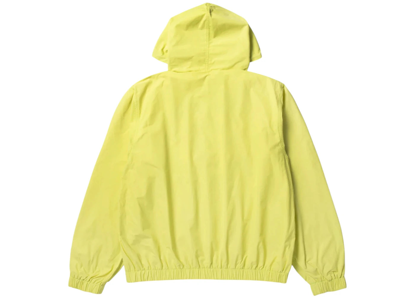 Stussy x Wales Bonner Windbreaker Lime - vue secondaire B