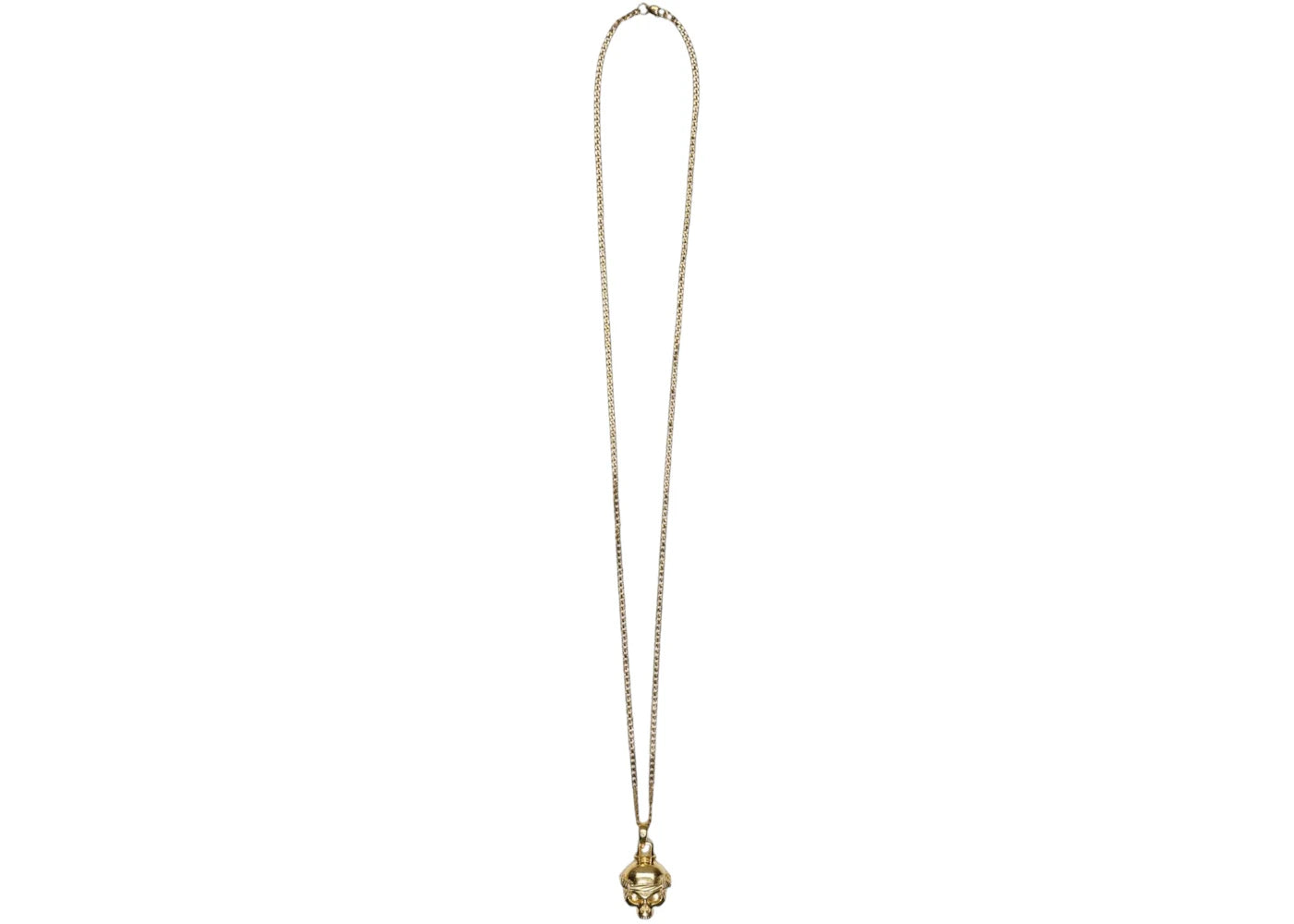 $uicideboy$ G59 Records Skull Pendant Gold - vue secondaire A