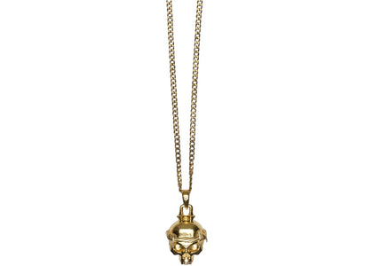 $uicideboy$ G59 Records Skull Pendant Gold - authentic $uicideboy$ product
