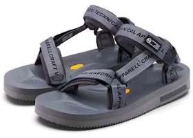 Suicoke Neighborhood OG-022V2 NR-Sandal Grey - vue 360
