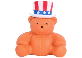 Sunny Days Entertainment Americana Teddy Bear Squishy Fidget Toy - vue 360