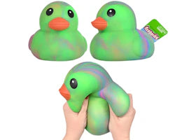 Sunny Days Entertainment Jumbo Squeezy Duck Tie Dye Green - authentic Sunny Days Entertainment product