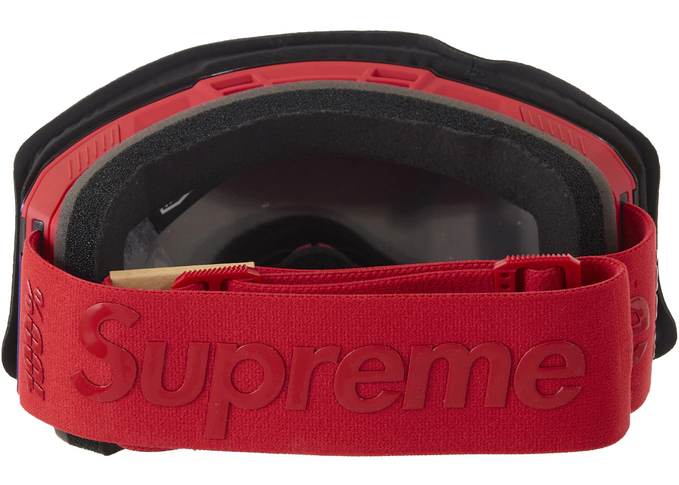 Supreme 100% NORG Goggles Red - vue secondaire B